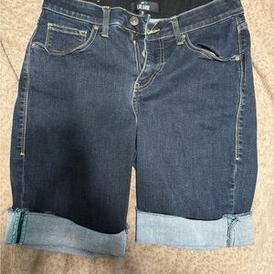 LuLaRoe Women's Jean Shorts - Dark Blue